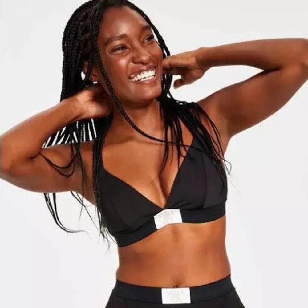 Jenni Intimates Style Not Size Bralette Size XXL  -Deep Black-